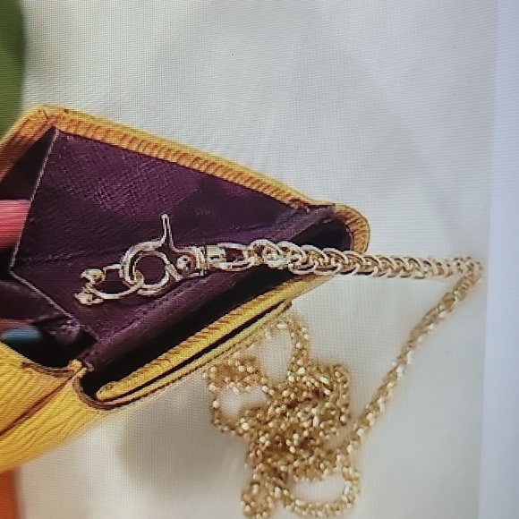 Modified Louis Vuitton Epi Porte Friulle Elise Gold Trifold wallet - Picture 9 of 13